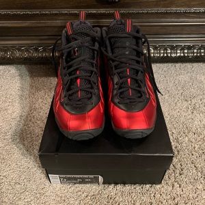 Nike Little Posite Pro GS 'University Red’